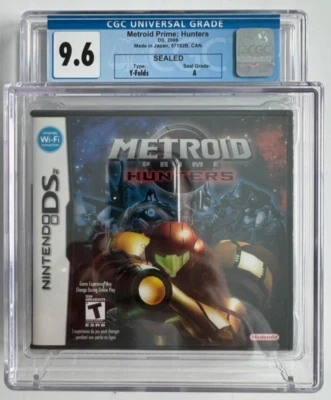 Metroid Prime: Hunters CGC 9.6 (Nintendo DS, 2006) Sealed - Image 1 of 2
