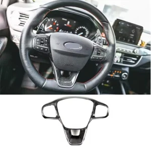 Ford Focus MK4 Fiesta MK8 ST Real Fibra de Carbono Volante Tapicería Repuesto - Imagen 1 de 6