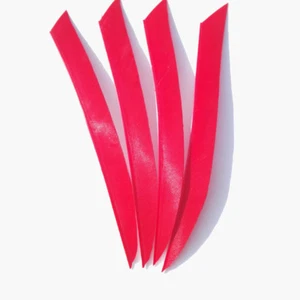 50X 5" Archery Feathers Arrow Natural Fletches Turkey Fletching Right Wing DIY - Picture 1 of 19