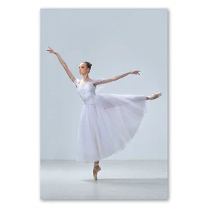 Póster 0633 Póster Lienzo Bailarina, Vestido Bailar Ballet Música Mujer - Imagen 1 de 7