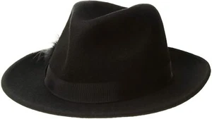 GENIE By EUGENIA KIM Grayson Fedora NUEVO CON ETIQUETAS - O/S Negro - Imagen 1 de 4