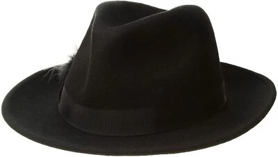 GENIE By EUGENIA KIM Grayson Fedora NUEVO CON ETIQUETAS - O/S Negro Foto 1 de 4