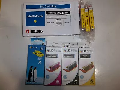 COMPATIBLE Ink 250/251 XL  Canon Printer Compatible Ink Cartridges 7 Pack - Image 1 of 4
