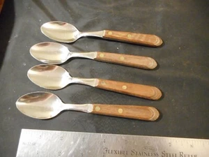 4 Washington Forge Town and Country Teelöffel Besteck - Bild 1 von 3