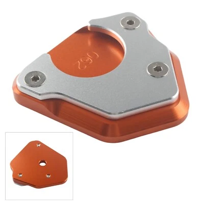 Оранжевая боковая откидная подставка увеличенная пластина подушечка для Duke 125 250 390 2017-2018 - Изображение 1 из 4