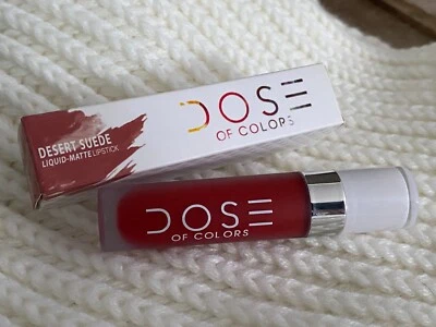 DOSE OF COLORS liquid matte lipstick (NEW) DESSERT SUEDE - Image 1 of 3
