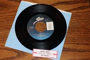 STEVIE RAY VAUGHAN VINYL 45 EMPTY ARMS B/W WHAM UNPLAYED - Picture 1 of 2