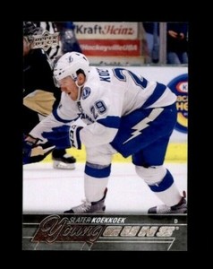 2015-16 Upper Deck #224 Slater Koekkoek Young Guns RC  (ref 106047)