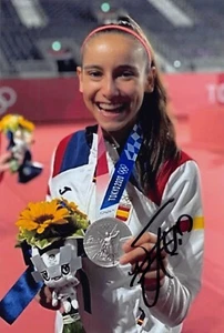 Adriana Cerezo - SPA - Olympia 2020 - Taekwondo - SILBER - Foto sig. - Bild 1 von 1