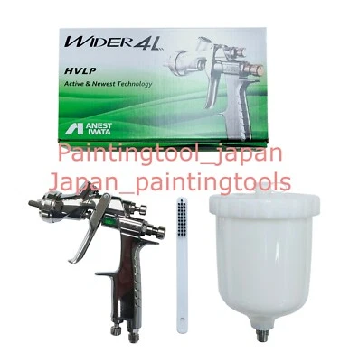 Anest Iwata WIDER4L-V13J2 1,3 mm con sucesor de copa central de 600 ml LPH-400-134LV Foto 1 de 4