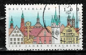 GERMANY 1997 STRAUBING CITYSCAPE USED - Picture 1 of 1