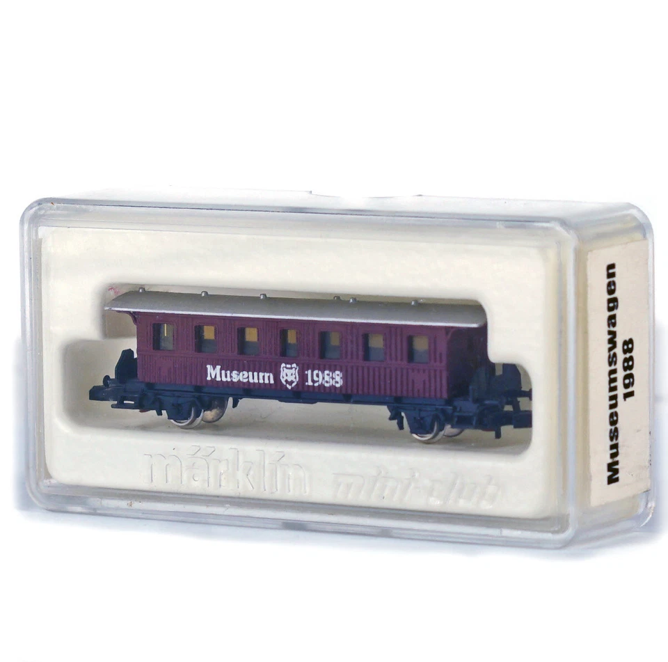 MARKLIN Z Gauge MINI-CLUB SPECIAL MUSEUMWAGEN 1988 - Image 1 of 1