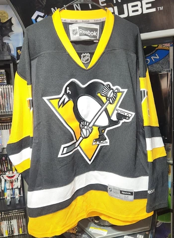Pittsburgh Penguins #71 Evgeni Malkin Reebok Youth Medium/M NHL Hockey Jersey Cover
