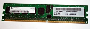 512MB DDR2 RAM 240-pin Registered ECC 1Rx8 PC2-3200R Infineon HYS72T64000HR-5-A - Picture 1 of 2