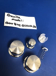 4 X Knob For Breville Stainless Steel Air Fryer Toaster Oven Model BOV845 - Picture 1 of 3