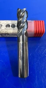 AccuPro Solid Carbide Square End Mill 01982826 1/2" x 1/2" Shank x 3" OAL - Picture 1 of 3