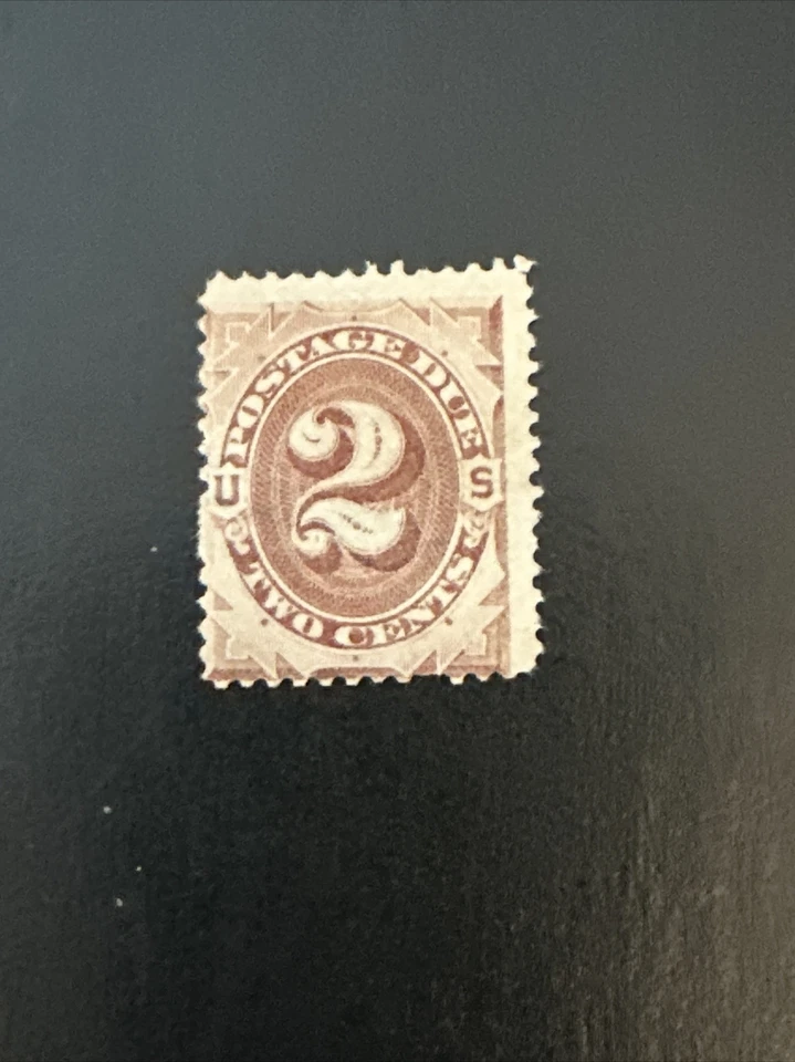 US Stamp #J2….2 Cents Postage Due Mh Ng Scv.  $425 - Image 1 of 2