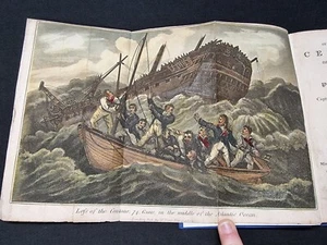1809 Thomas Tegg Loss of his Majestys Ship Centaur RARE Bound CHAPBOOK Shipwreck - Imagen 1 de 11