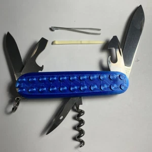 Victorinox Spartan Swiss Army Knife LEGO Scales SILK BLUE SSB1 - Picture 1 of 6