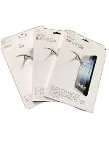 VIVITAR INFINITE SCRATCH PROOF SCREEN PROTECTOR FOR iPAD MINI 3 Boxes Of 1 Each - Picture 1 of 3