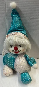 Vintage 1986 Poter Toys Clown Wind Up Musical Doll w/ Moving Head Made in Taiwan - Picture 1 of 4