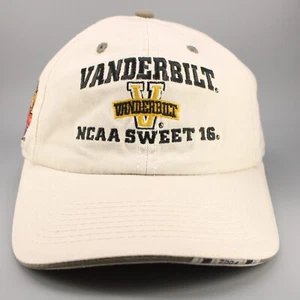 Vanderbilt Commodores Hat Cap Strapback Cream 2004 Final Four NCAA Basketball - Picture 1 of 11