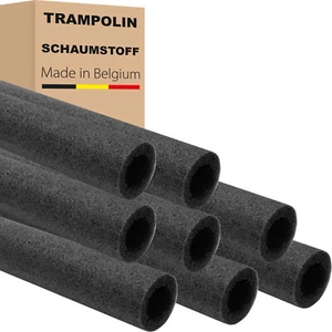 8x trampolín espuma 100 cm *ANTRACITA tubos de espuma acolchado de espuma - Imagen 1 de 3