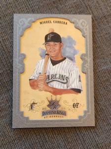 2004 Donruss Diamond Kings #103 MIGUEL CABRERA (RC) Bronze Border /100 Marlins