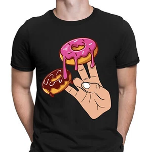 2 In The Pink 1 In The Stink Dirty Donut Divertidas Camisetas para Hombre #D6 - Imagen 1 de 8