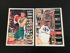  1995 Panini Basketball: Christophe Evano and Skeeter Henry.
