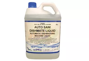 5L Auto Sani Dishwashing Liquid – Heavy-Duty Cleaner & Descaler ASD05 - Picture 1 of 1