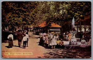 Postcard Denver CO c1923 Elitchs Gardens Amusement Park - Picture 1 of 2