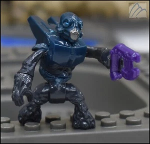 HALO MEGA BLOKS BLUE SPECIAL OPS COVENANT GRUNT MINI FIGURE SERIES 7 - Picture 1 of 5