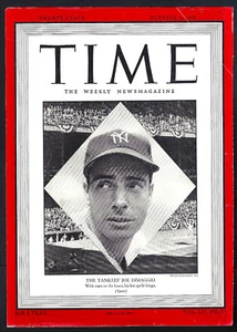 OCT 4, 1948 JOE DIMAGGIO TIME MAGAZINE COVER ONLY- FOR FRAMING & DISPLAY - Picture 1 of 2