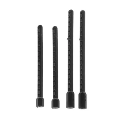 4pcs Plastic Body Post Mounts 1:10 For HSP 94123 94122 Model RC Car Replacement - Image 1 of 4