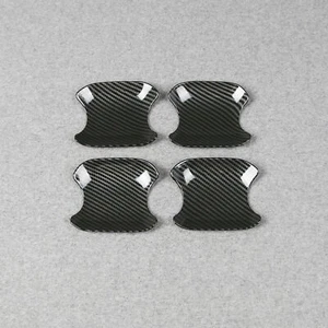 For Jeep Grand Cherokee 2024 2025 Door Bowl Handle Cover Trim Carbon Fiber - Picture 1 of 9