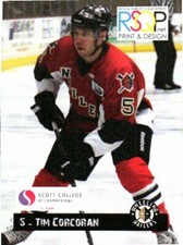 Tim Corcoran 2012-13 Wheeling Nailers SGA