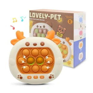 Quick Push Pop Game It Fidget Toys for Kids, Handheld Puzzle Game Whack-A-Mole  - Picture 1 of 19