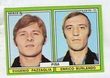EDIS FOOTBALLERS 1970-71 PISA PAZZAGLIA, BURLANDO figure