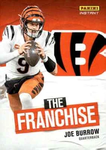 2024 Panini Instant Joe Burrow THE FRANCHISE 1/319 SP Cincinnati Bengals #TF-7 - Picture 1 of 2