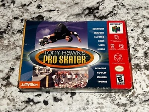 Tony Hawk Pro Skater 2 N64 100% CIB mit Handbuch Reg Card und Inserts Vintage 2001 - Bild 1 von 7