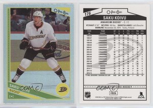 2013-14 O-Pee-Chee Rainbow Foil Saku Koivu #176