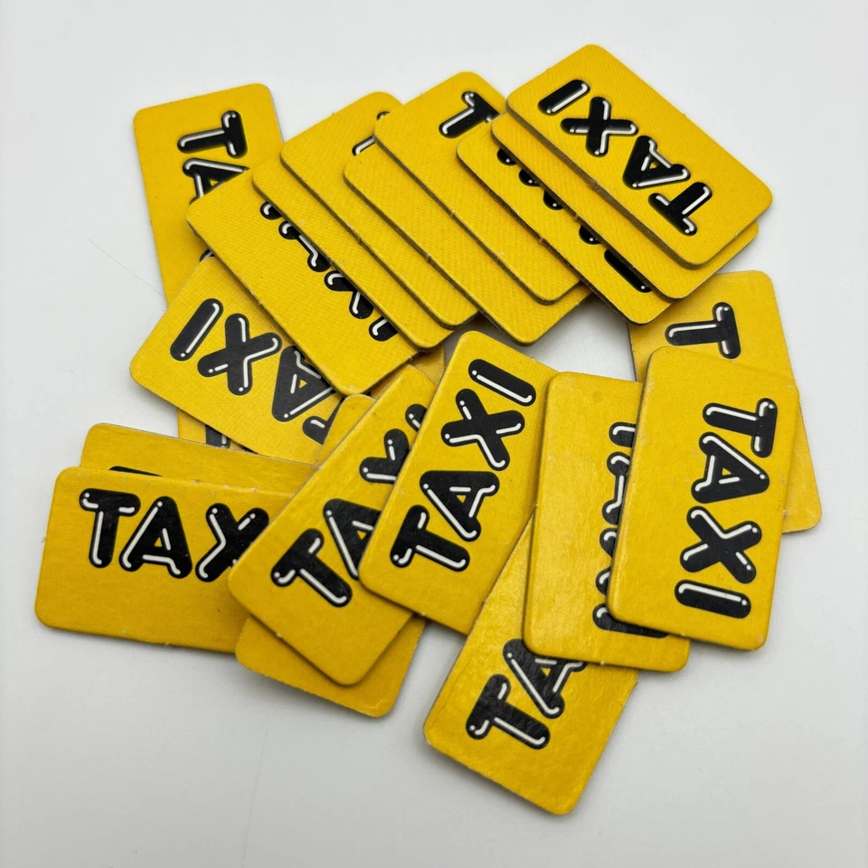 Boletos Scotland Yard 20 Taxi Fair 1985 piezas de repuesto piezas Foto 1 de 1