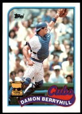 1989 Topps Damon Berryhill Baseball Cards #543