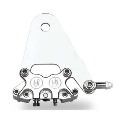 PM Rear 4-P Caliper Bracket Pol. 11.5" For Universal w/11.5" Rotor & 3/4" Axle - Image 1 of 2