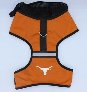 Texas Longhorns Dog Harness Large 20"-24" College Football - Picture 1 of 1