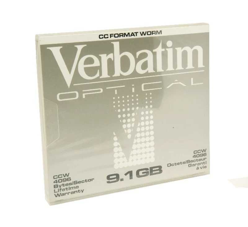 Verbatim MO WORM-Disk #94124 9,1 GB NEU - Bild 1 von 1