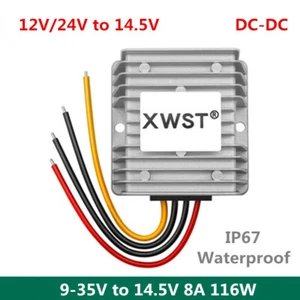 9-35V to 14.5V DC 8A 116W lithium iron phosphate battery charger DC-DC - Picture 1 of 7
