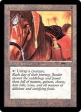 WOTC MtG Arabian Nights Jandor's Saddlebags (U2) VG