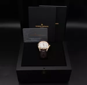 Vacheron Constantin Ref. 4600E/000R-B441 Rosegold Zifferblatt silber - Bild 1 von 14